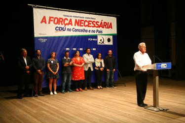 Comício CDU em Braga