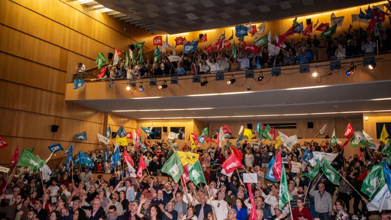 Comício CDU enche Luísa Todi em Setúbal