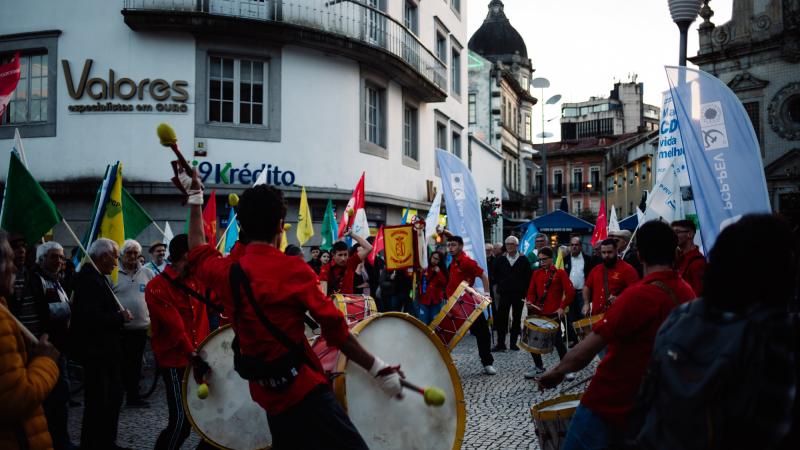 Desfile em Braga