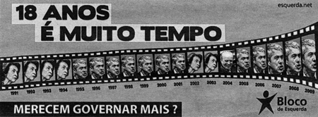 Cartaz Bloco de Esquerda Cartaz Bloco de Esquerda