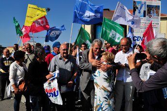 Campanha de massas em Espinho e Aveiro