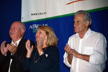 Comício CDU em Setúbal