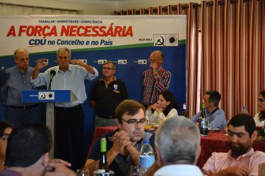 Almoço CDU em Valdonas, Tomar