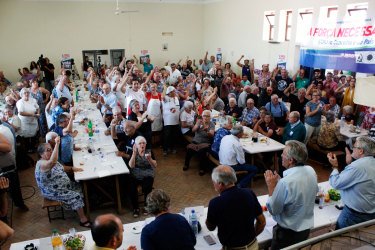 Almoço com reformados do Couço