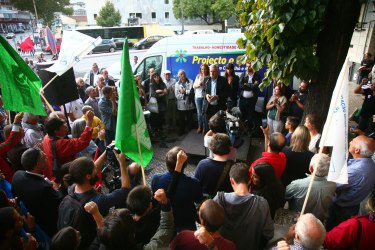 Arruada CDU na Morais Soares, Lisboa