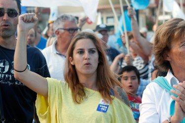 Comício CDU em Alverca