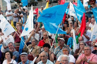 Comício CDU em Alverca