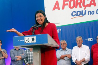 Comício CDU em Alverca