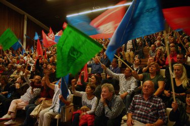 Comício CDU em Braga