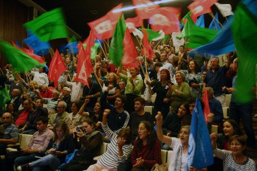 Comício CDU em Braga