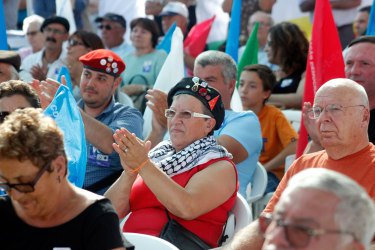 Comício CDU em Caneças