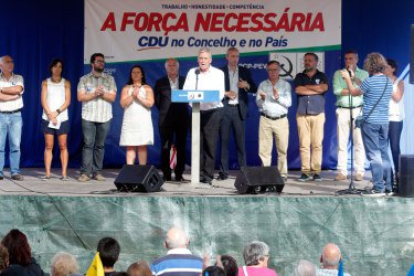 Comício CDU em Caneças