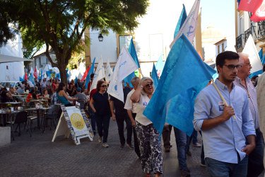 Comício CDU em Évora