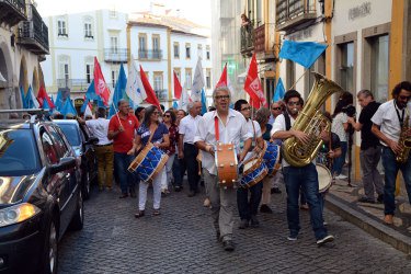 Comício CDU em Évora