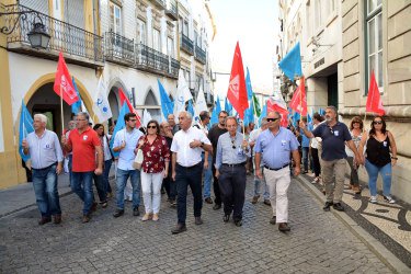 Comício CDU em Évora