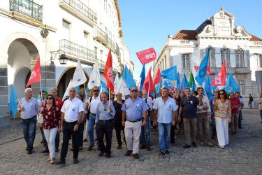 Comício CDU em Évora