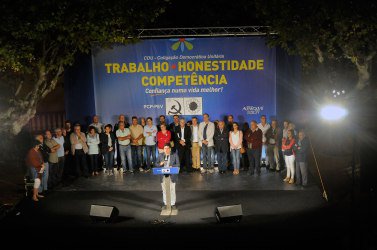 Comício CDU em Santa Iria da Azoia
