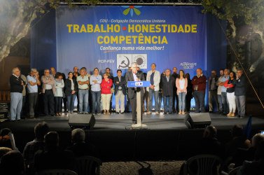 Comício CDU em Santa Iria da Azoia