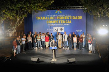 Comício CDU em Santa Iria da Azoia