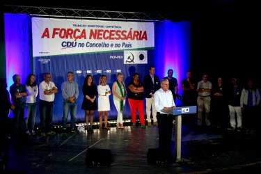 Comício CDU no Barreiro