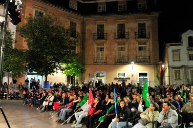 Comício em Coimbra