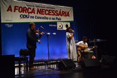 Comício na Marinha Grande