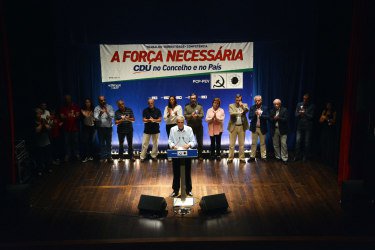 Comício na Marinha Grande