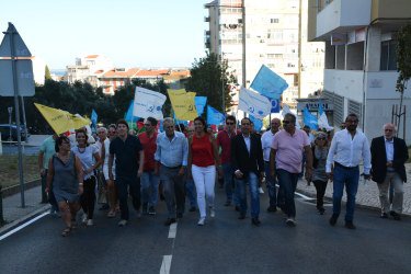 Contacto com a população da Póvoa de Santa Iria