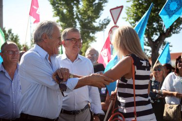 Contacto com a população de Alcácer do Sal