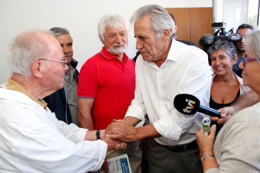 Contacto com a população de Vendas Novas