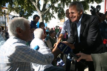 Contacto com a população em Alcochete