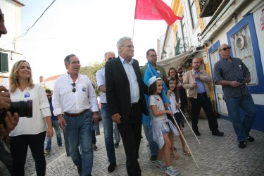 Contacto com a população em Alcochete