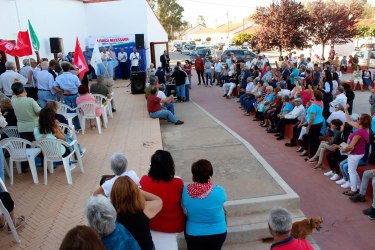Encontro com a população da Mina de São Domingos