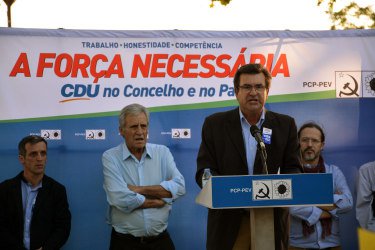 Encontro com activistas CDU em Santarém