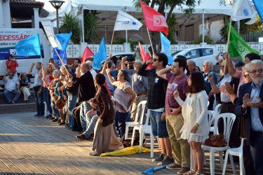 Encontro com activistas CDU em Santarém