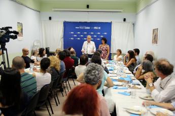 Almoço com investigadores