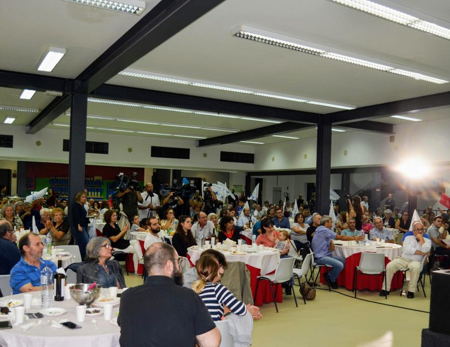 Jantar-Comício em Arraiolos