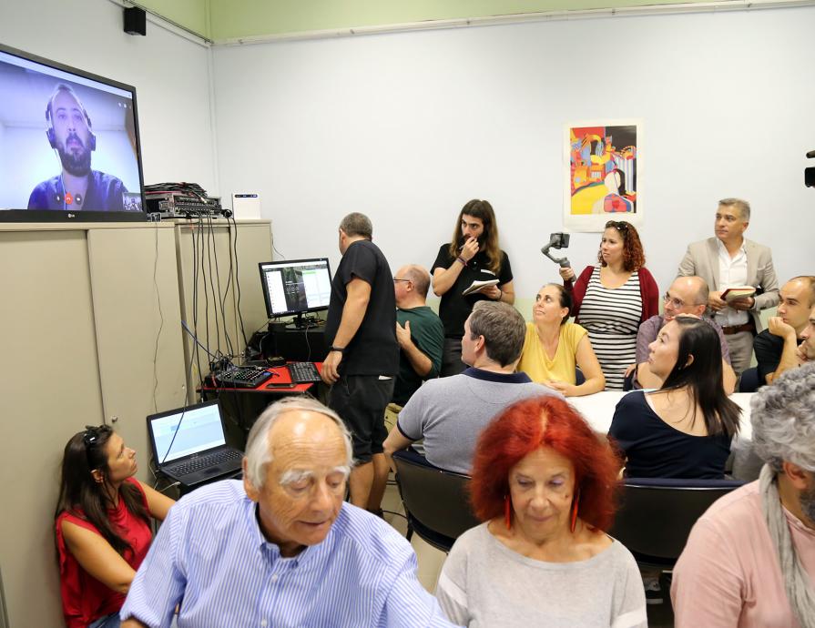 Almoço com investigadores