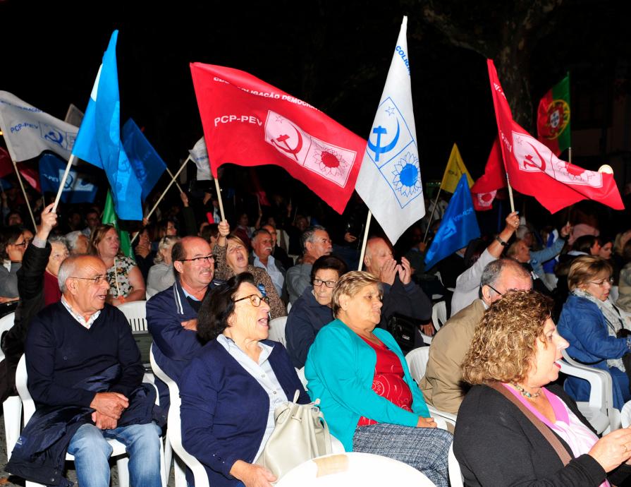 Comício CDU em Vila Nova de Gaia