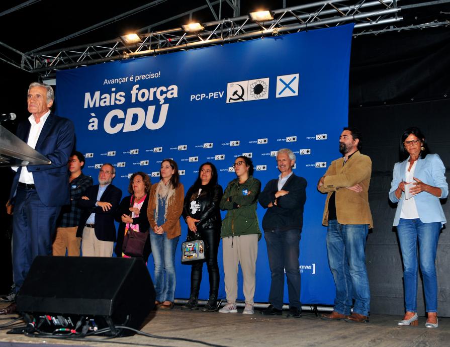 Comício CDU em Vila Nova de Gaia