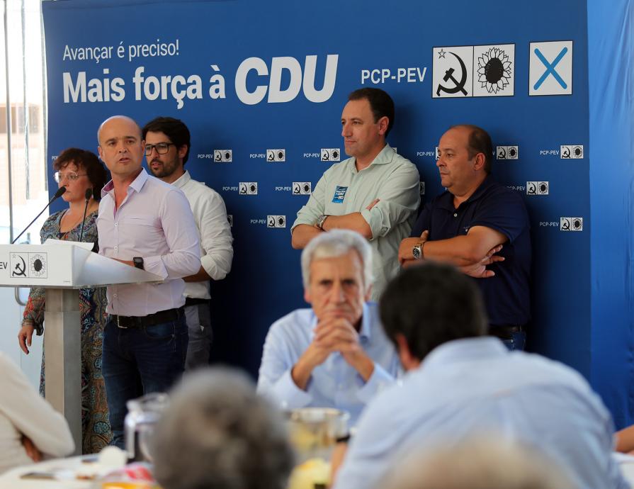 Almoço com apoiantes na Vidigueira