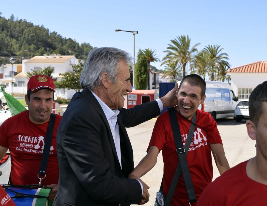 Almoço com apoiantes em São Bartolomeu de Messines