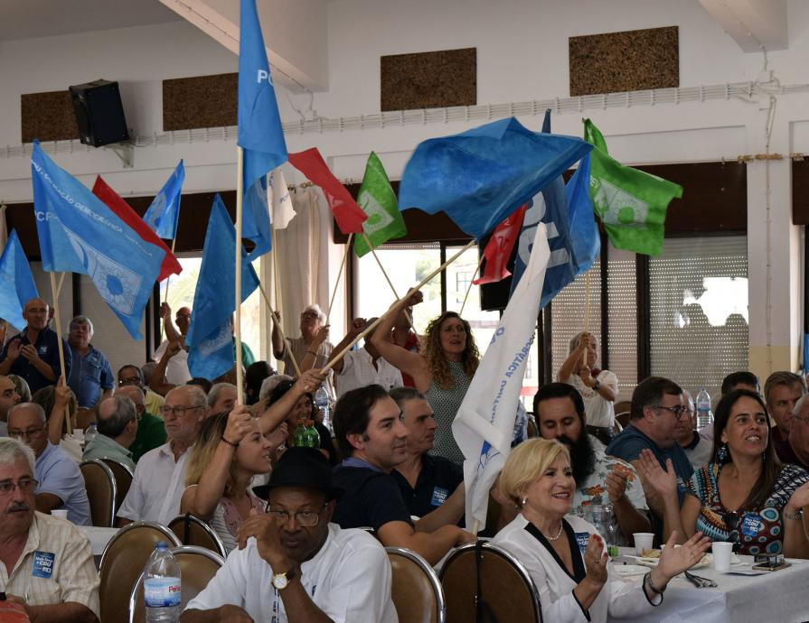 Almoço com apoiantes em São Bartolomeu de Messines