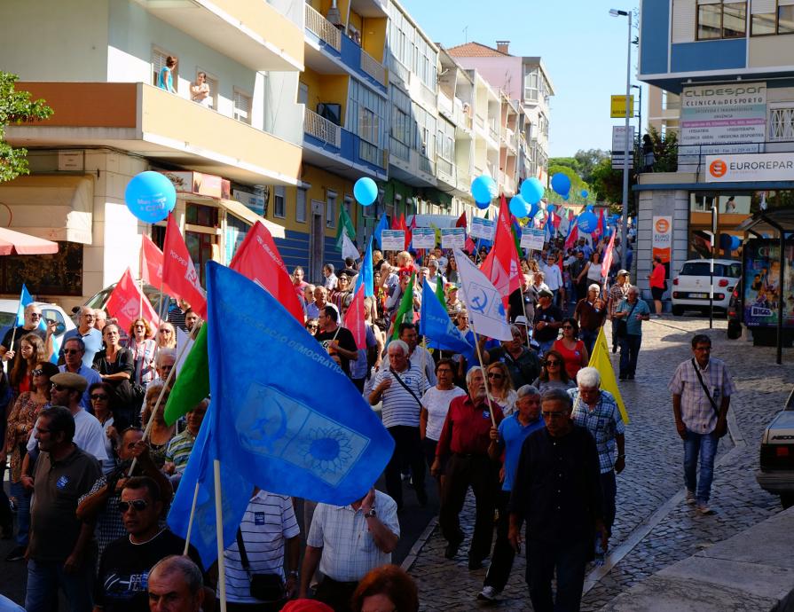 Desfile e Comício em Almada