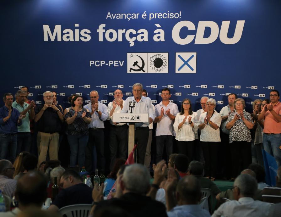 Almoço com apoiantes em Alpiarça
