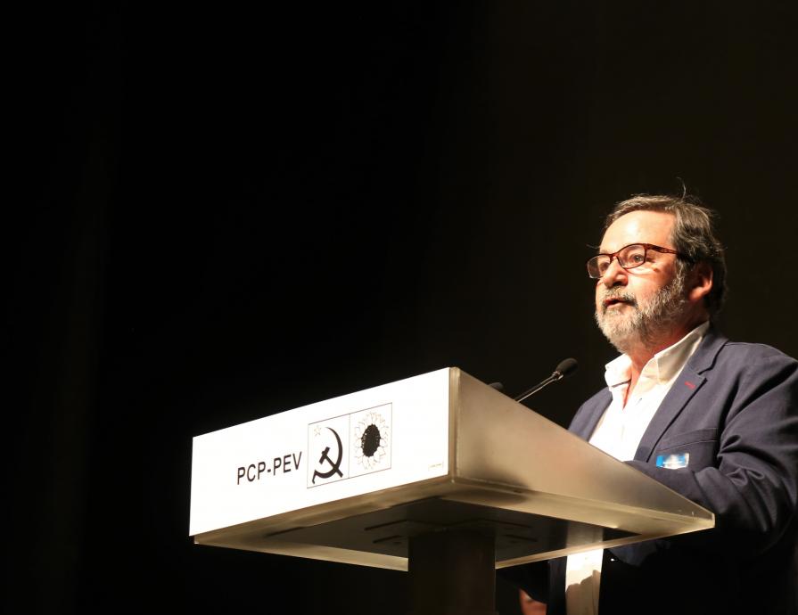 Comício em Évora