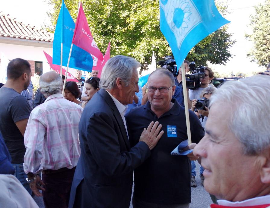 Encontro com a população da Urgeiriça