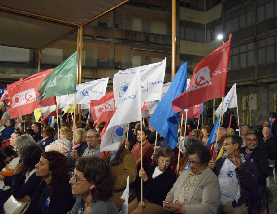 Comício CDU em Rio de Mouro