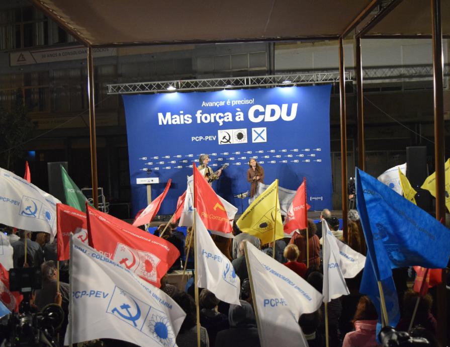 Comício CDU em Rio de Mouro