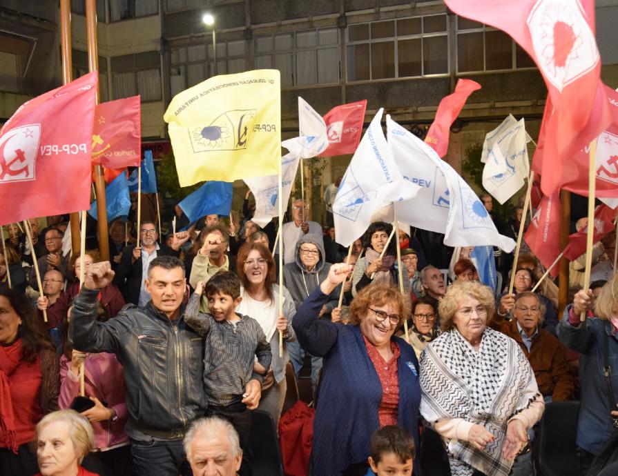 Comício CDU em Rio de Mouro